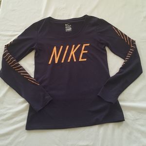 Nike Women's Dri-Fit long Sleeve Top